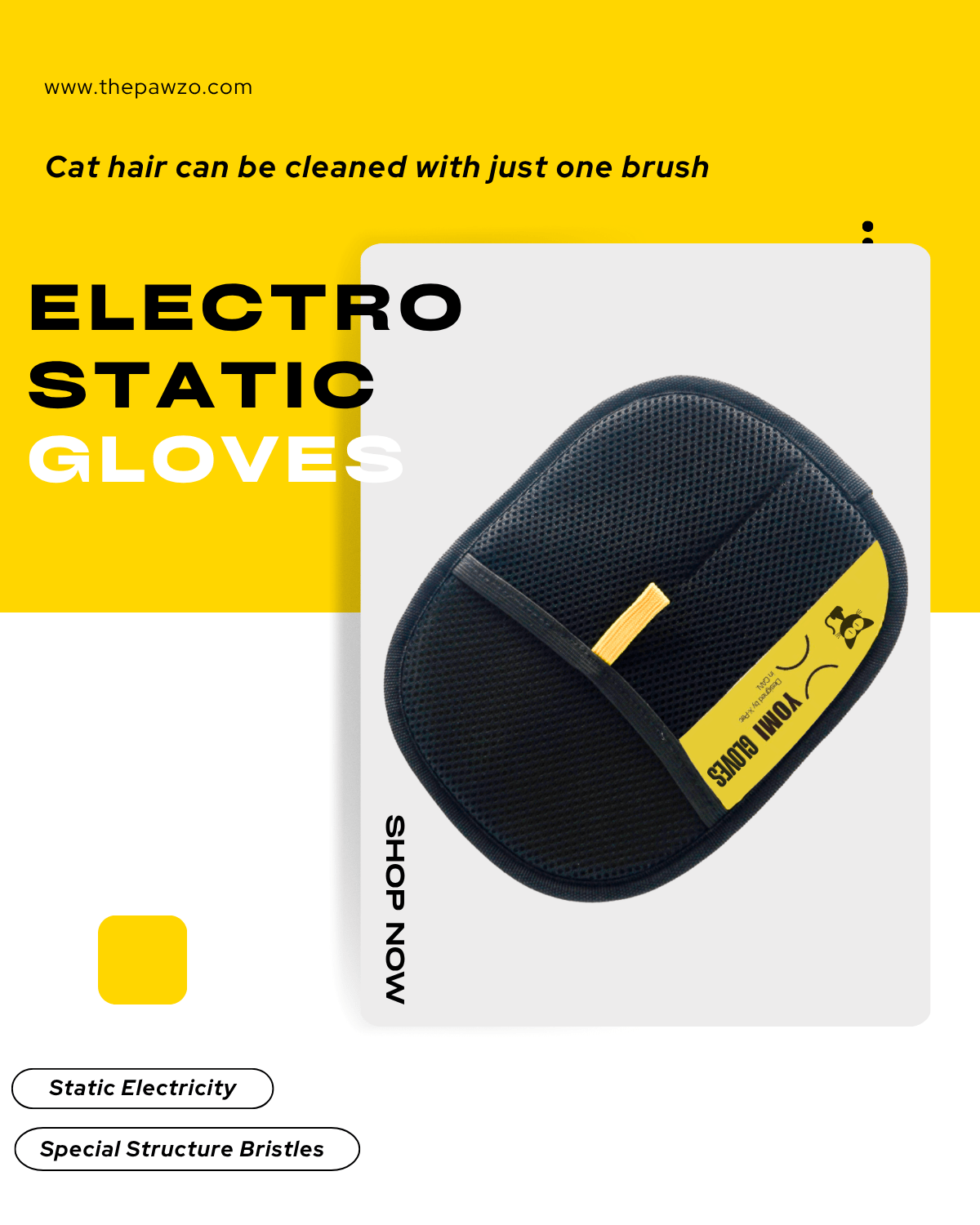 YOMI Hair Cleaning Gloves